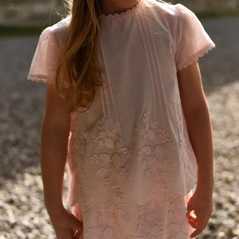 Mia Top And Skirt - Pink