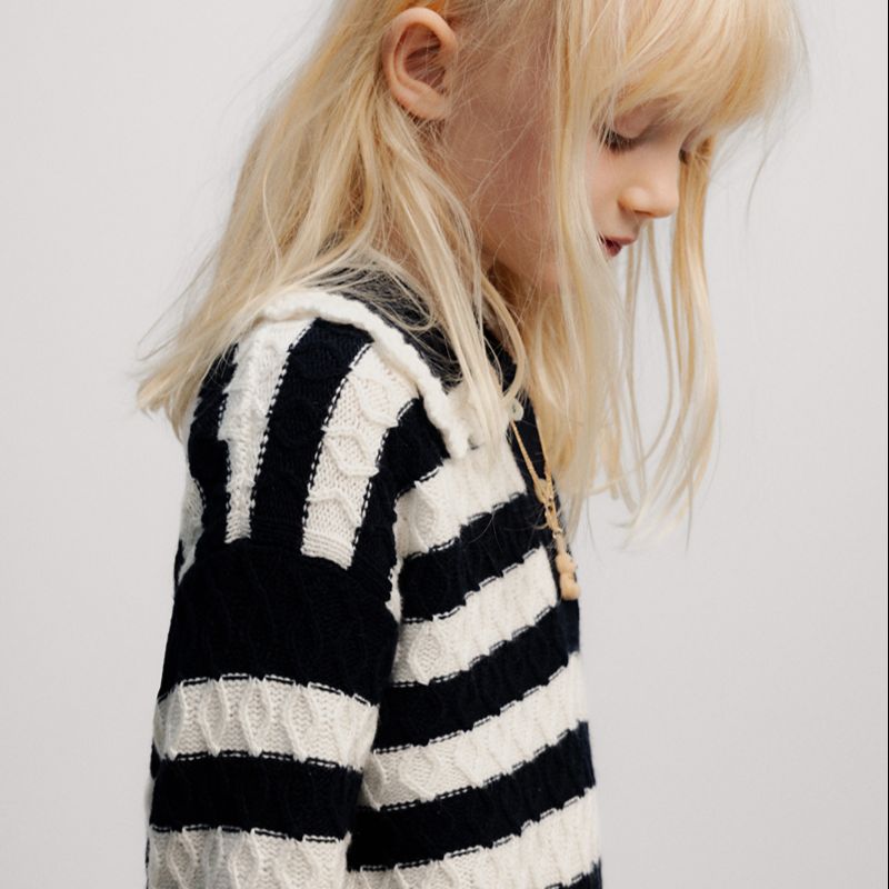 Reverie Polo Sweater - Black