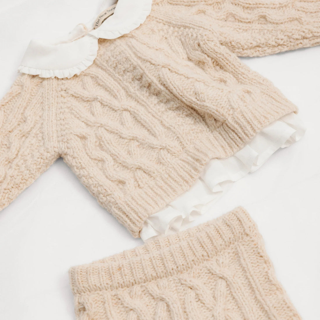 Echo Sweater And Pants - White