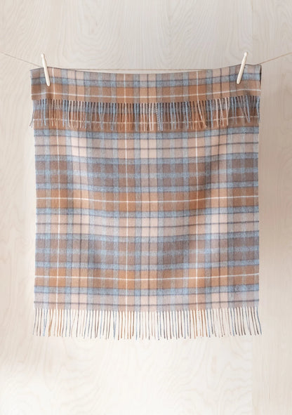 Lambswool Blanket - Buchanan Natural