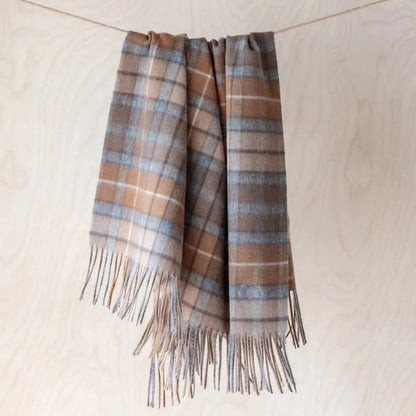 Lambswool Blanket - Buchanan Natural