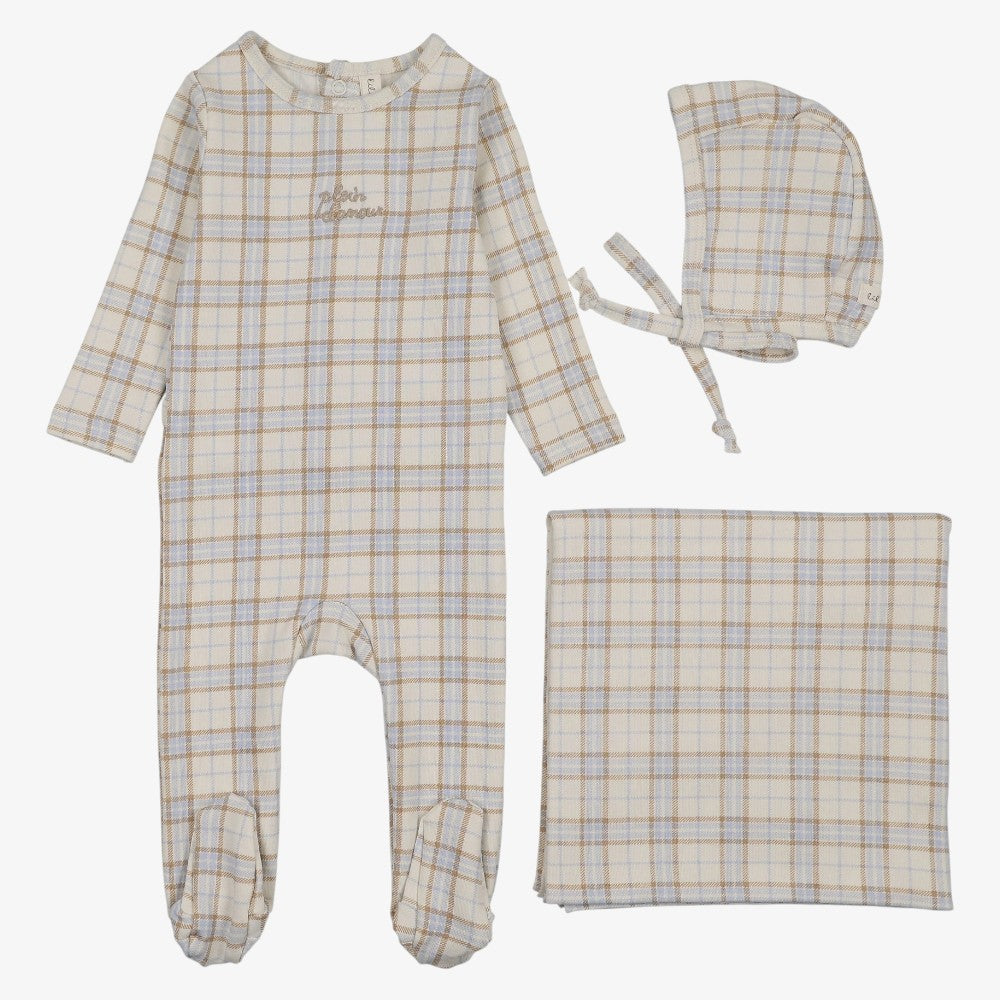 Tartan Take Me Home Set - Oat