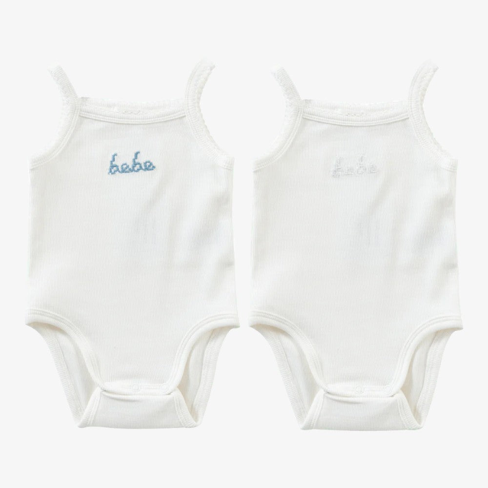 Bebe Onesie 2 Pack - Blue