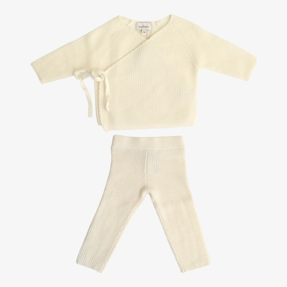 Knit 3 Piece Set - Off White