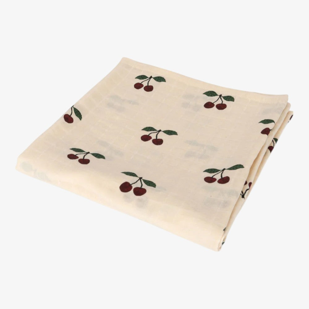 Muslin Swaddle - Cherry