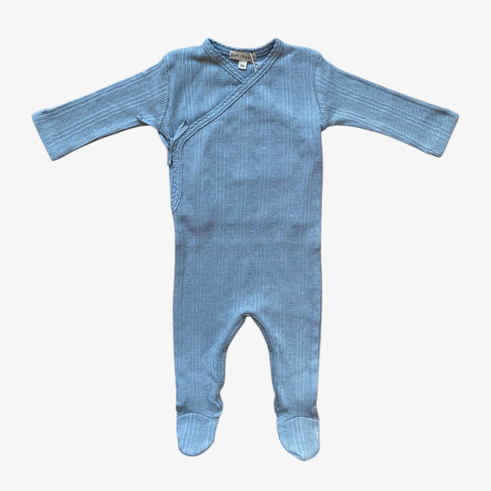 Bebe Wrap Footie - Sky Blue