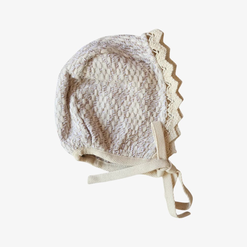 Crochet Bonnet - Sand