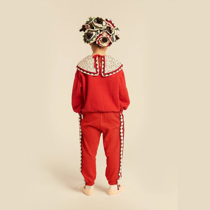 Gino Sweatpants - Deep Red