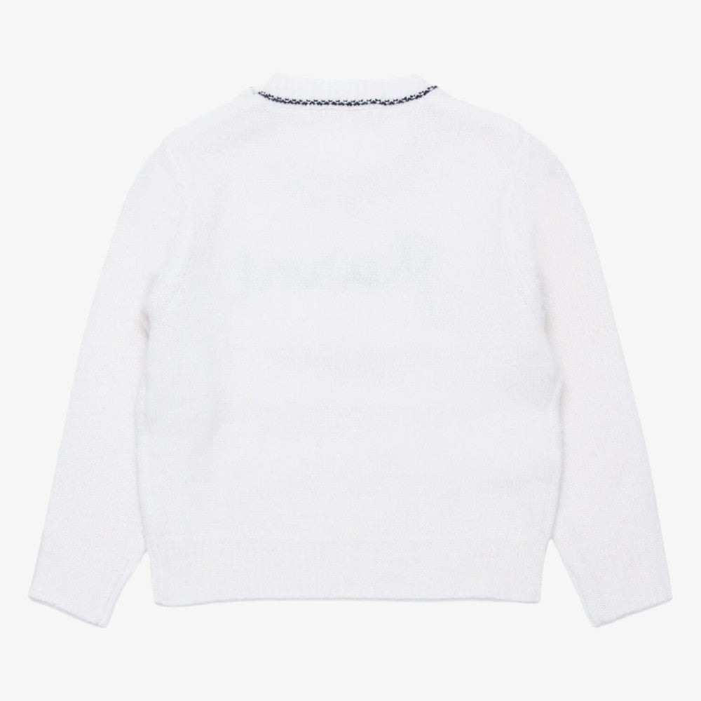 Logo Sweater - White