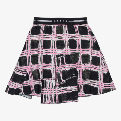 Print Skirt - Black