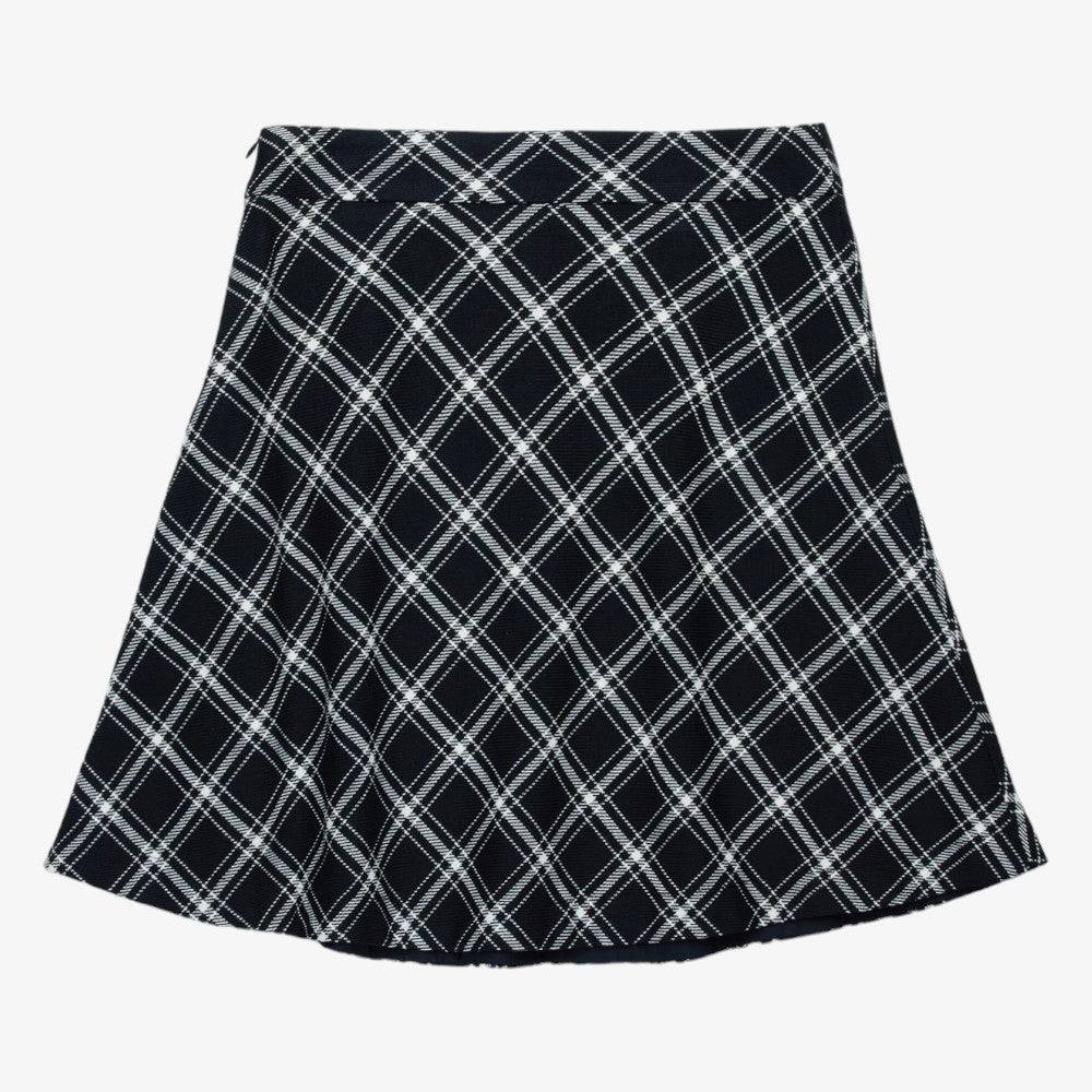 Plaid Skirt - Black