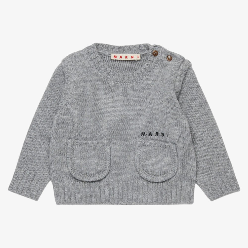 Pocket Sweater - Grey