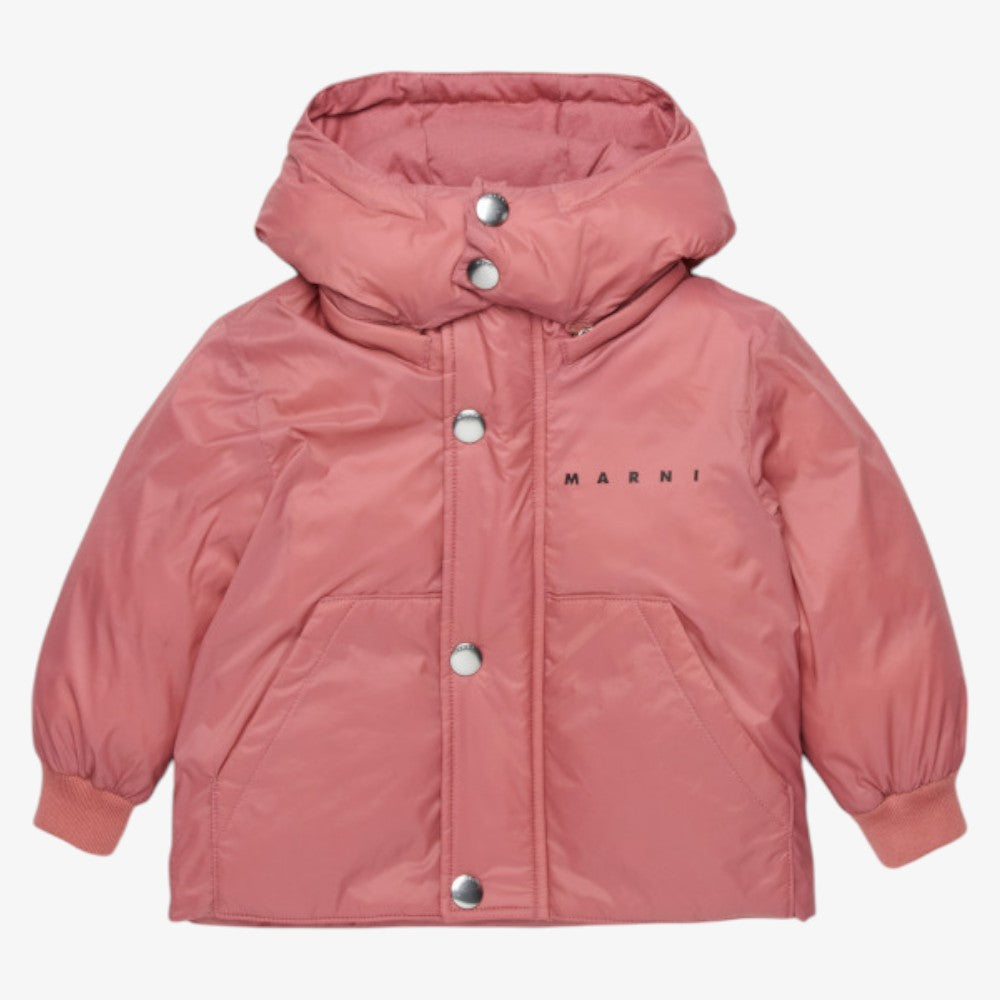 Puffy Sleeve Coat - Pink