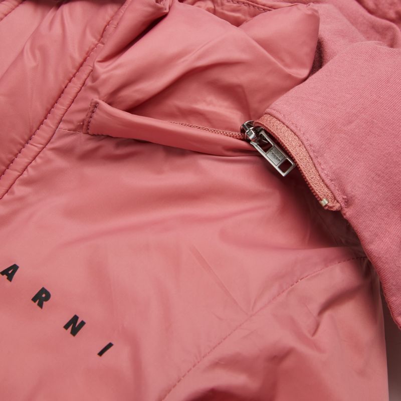 Puffy Sleeve Coat - Pink