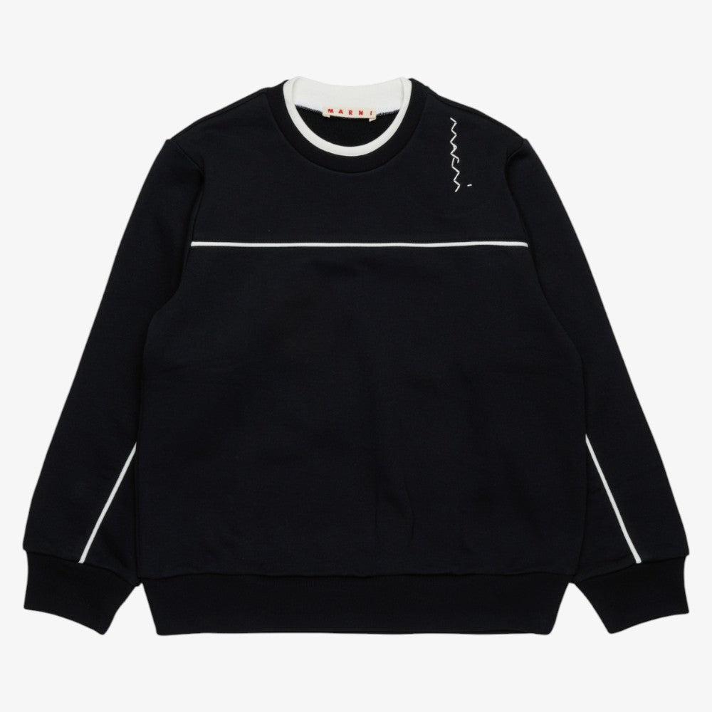 Stripe Sweatshirt - Black