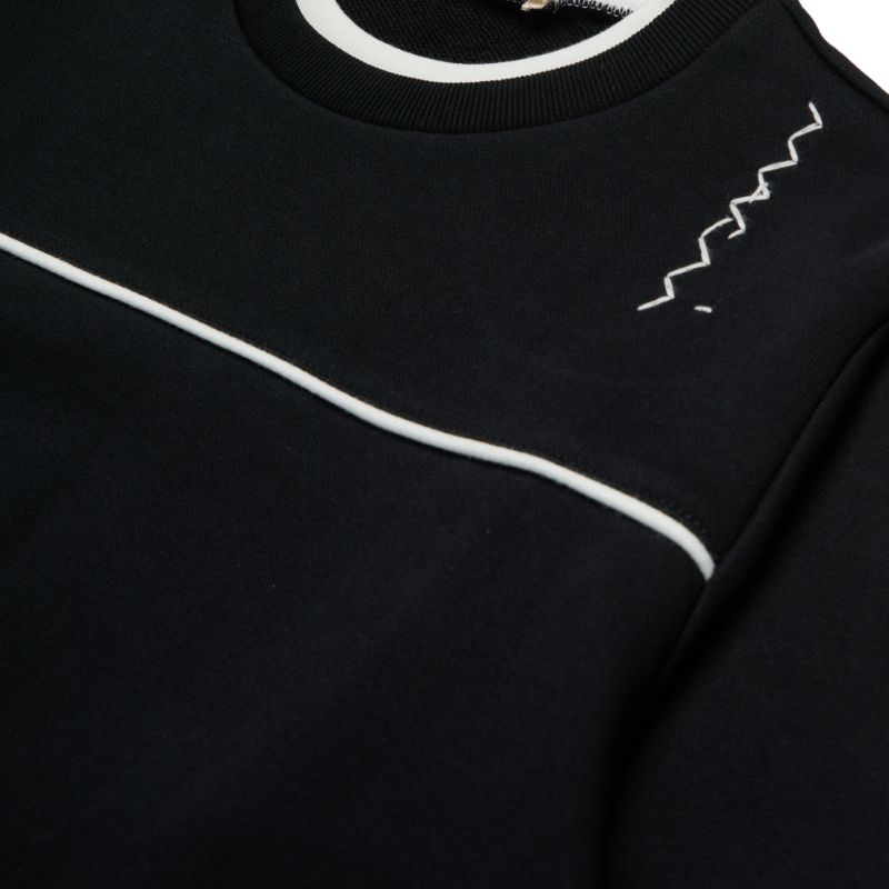 Stripe Sweatshirt - Black