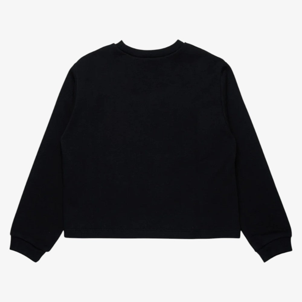 Sweatshirt With Print - Black