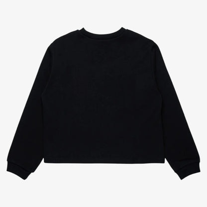 Sweatshirt With Print - Black