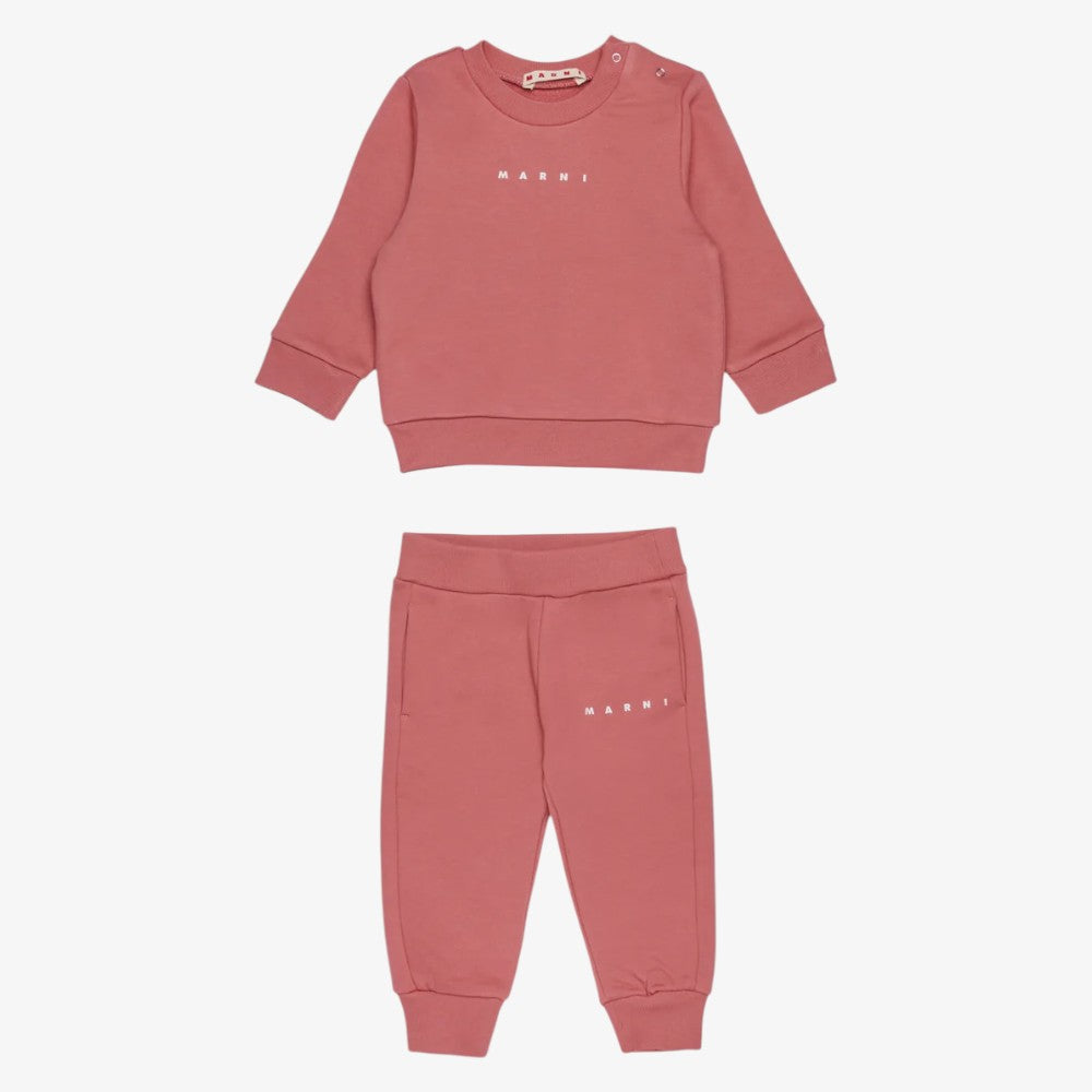 Logo Sweat Set - Pink