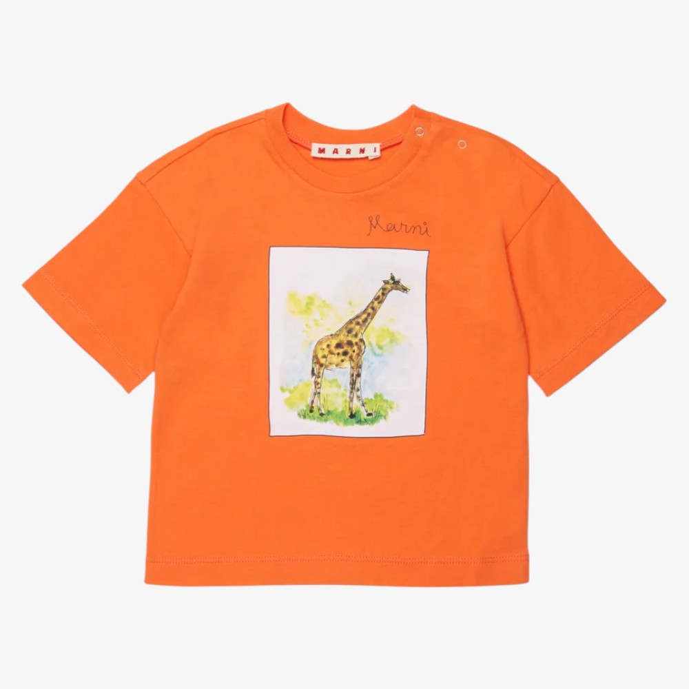 Graphic Tee - Orange
