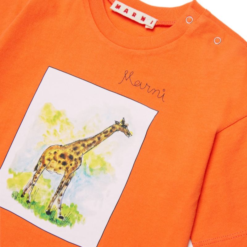 Graphic Tee - Orange