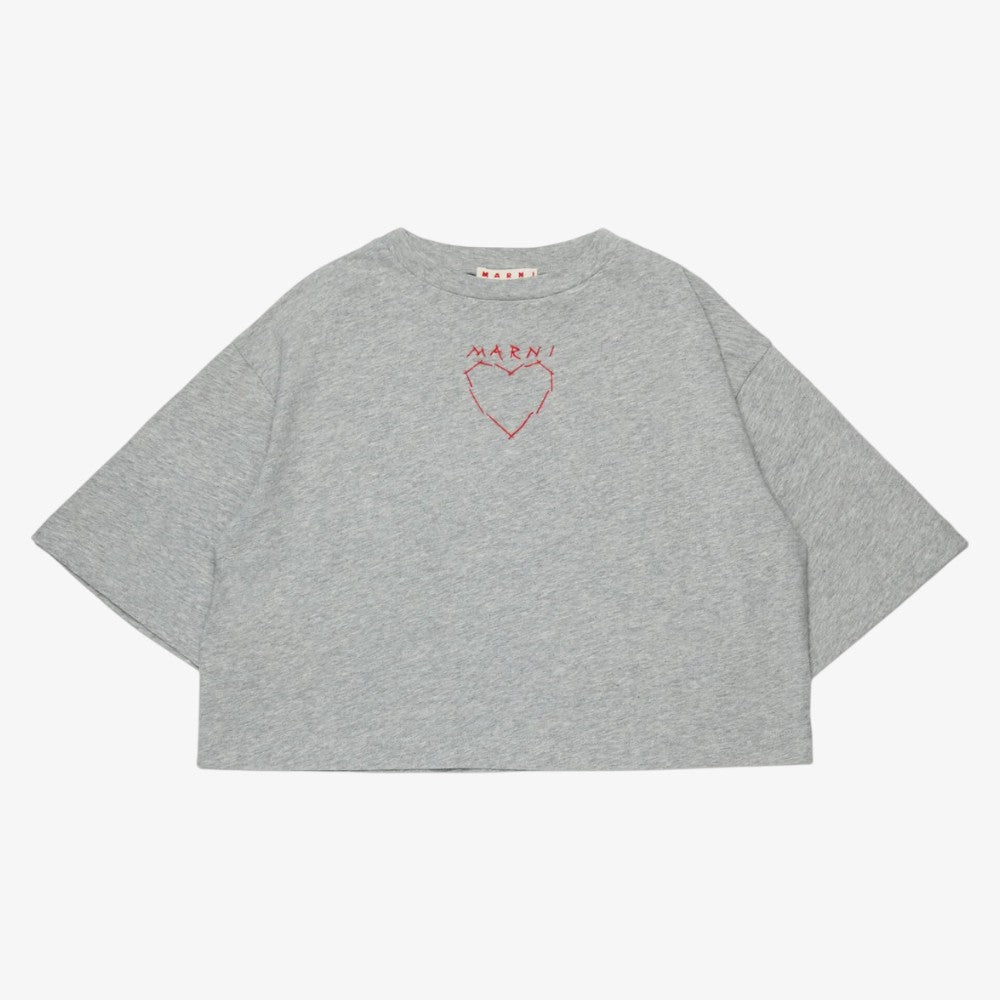 Heart T-Shirt - Grey