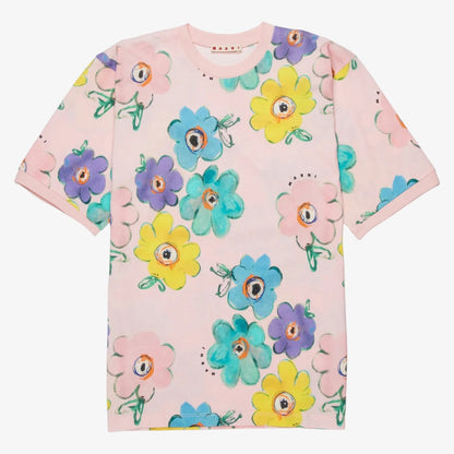 All Print T-Shirt - Pink