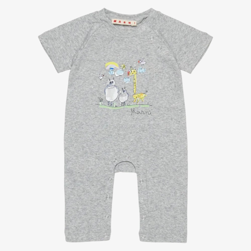 Designer Footie - Grey