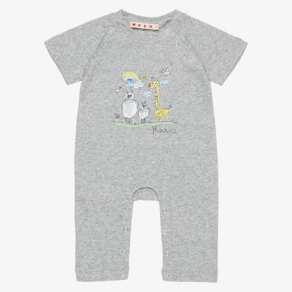 Designer Footie - Grey