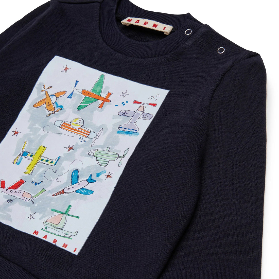 Graphic Sweatshirt - Navy
