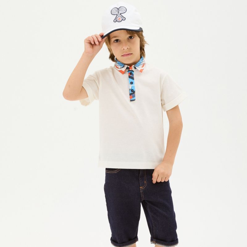 Polo T-Shirt - White