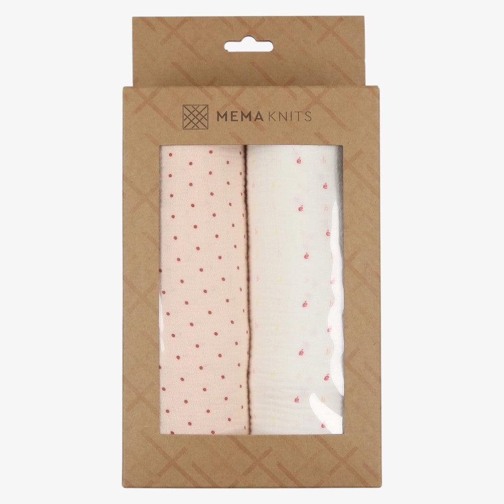 Floral Swaddle Set - Pink