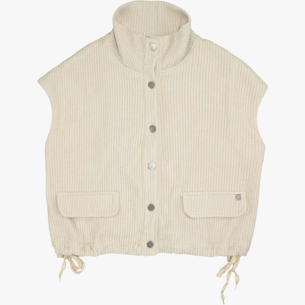 Corduroy Vest - Latte