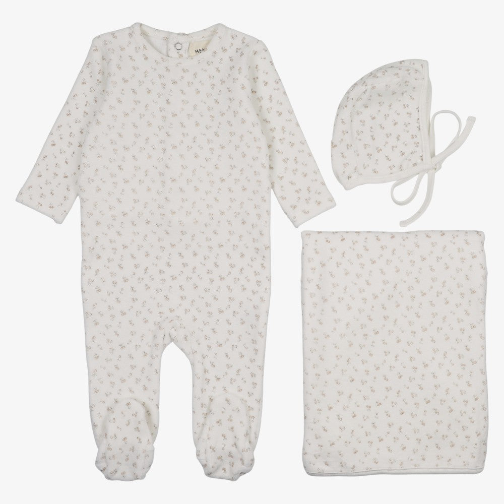 Velour Cherry Take Me Home Set - Pink