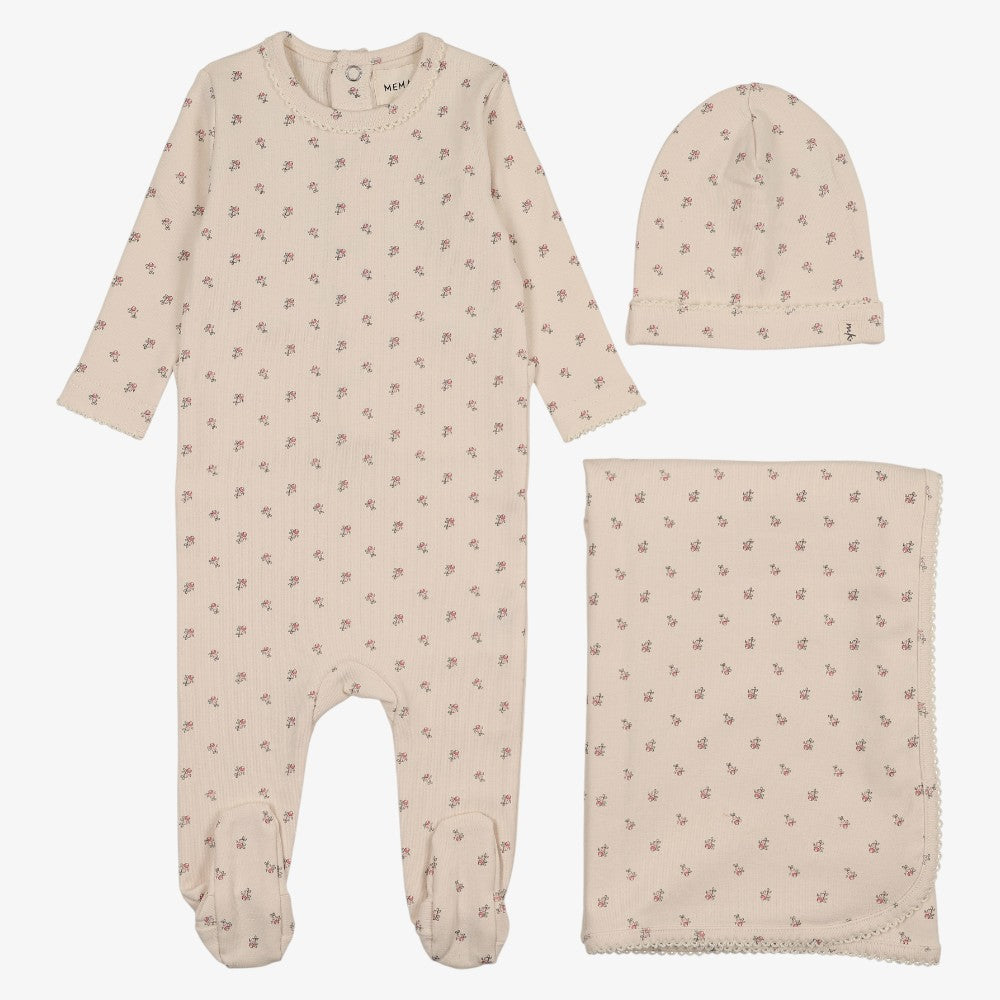 Berry Print Take Me Home Set - Pink