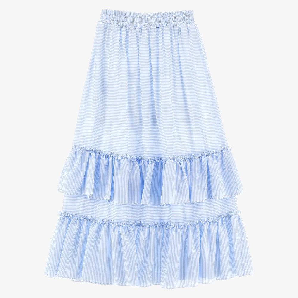 Ruffle Skirt - Blue