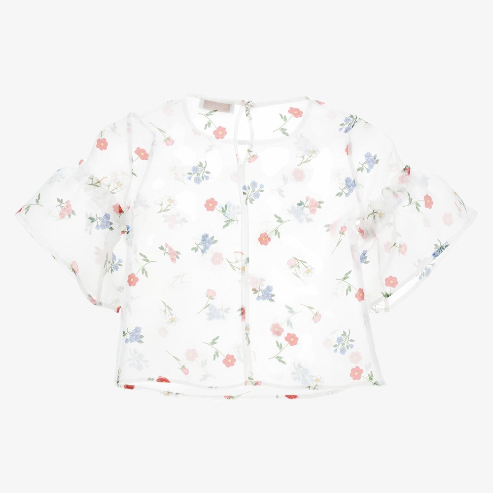 Print Top  - White