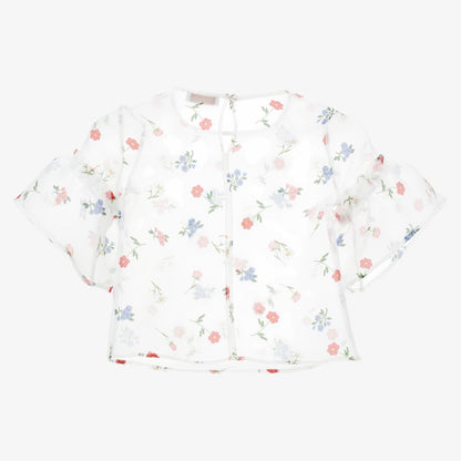 Print Top  - White