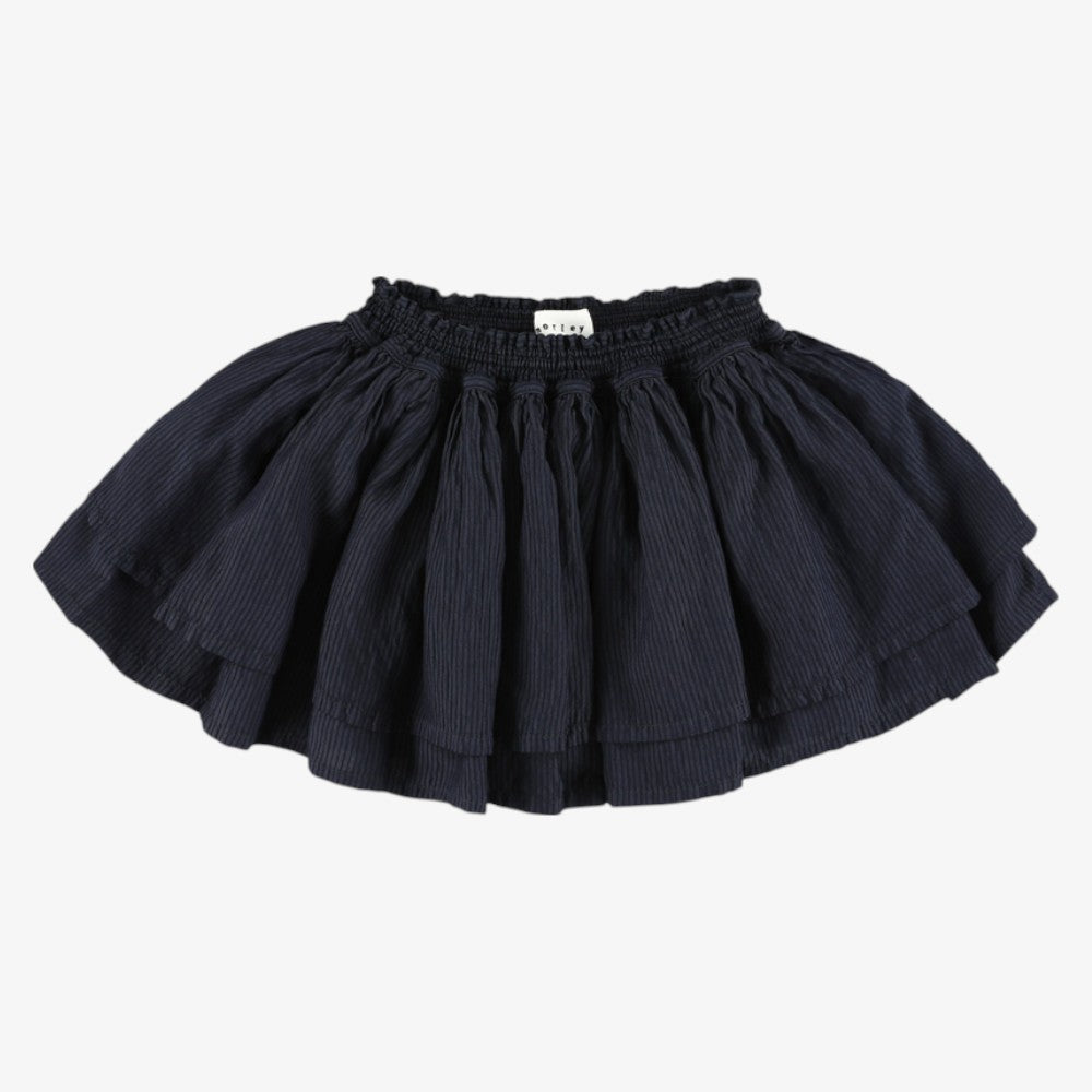 Waisted Skirt - Navy