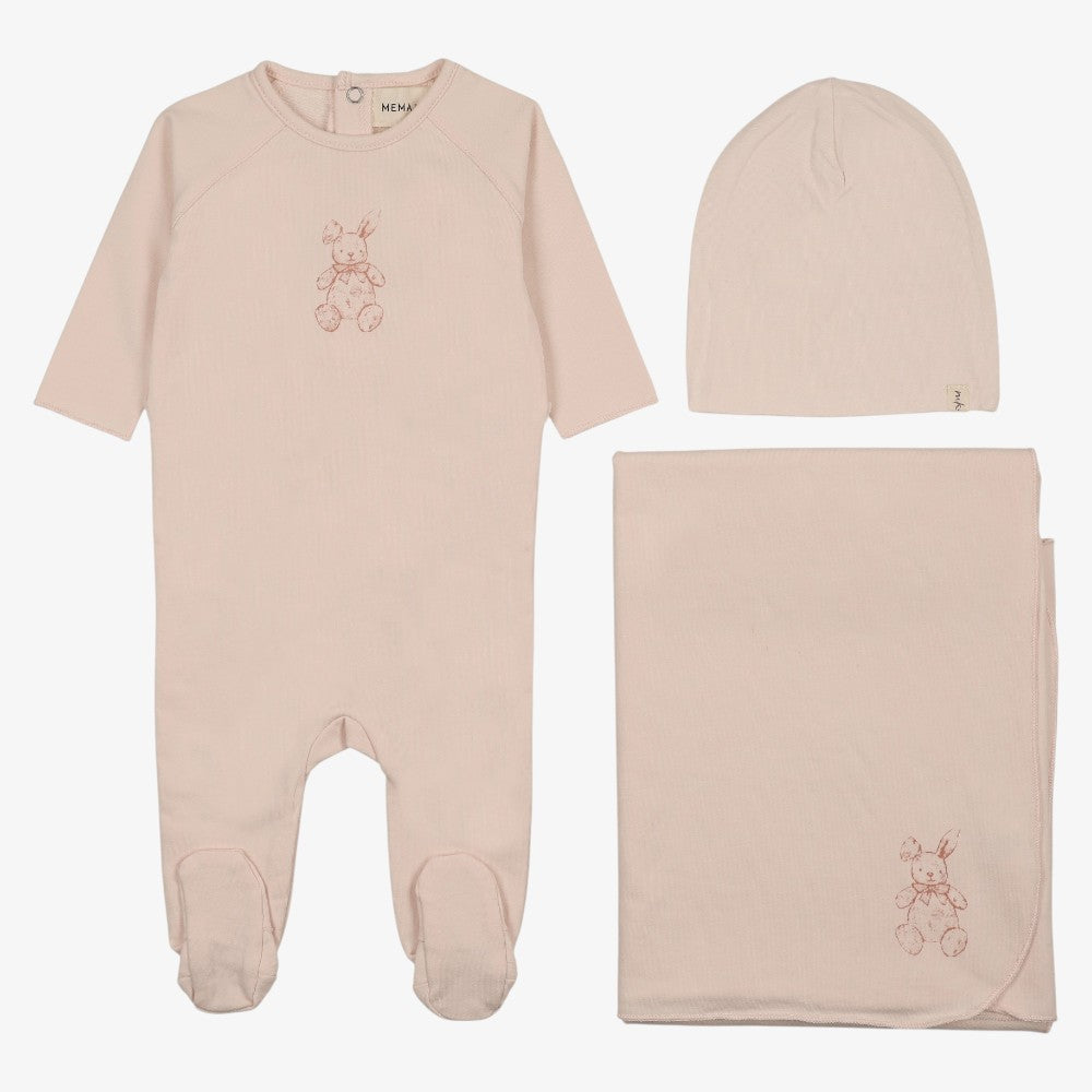 Vintage Bunny Take Me Home Set - Pale Rose