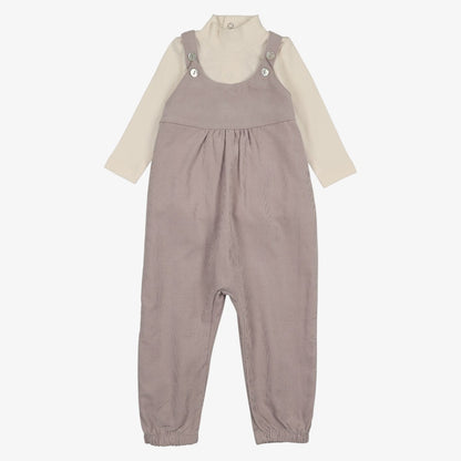 Corduroy Onesie And Overall - Lavendar