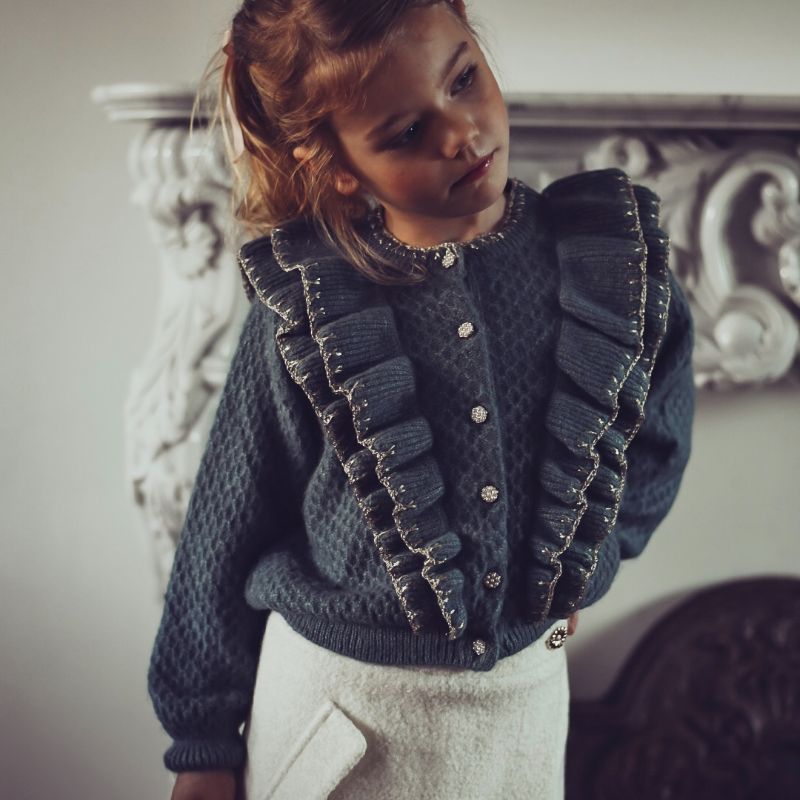 Maya Cardigan - Blue