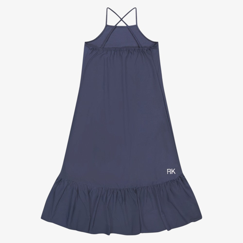 Mae Criss Cross Maxi Dress - Navy