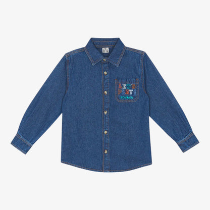 Jerry Shirt - Blue Chambray