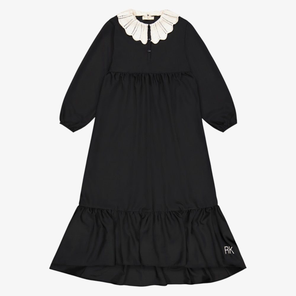 Mae Knit Maxi Dress - Black