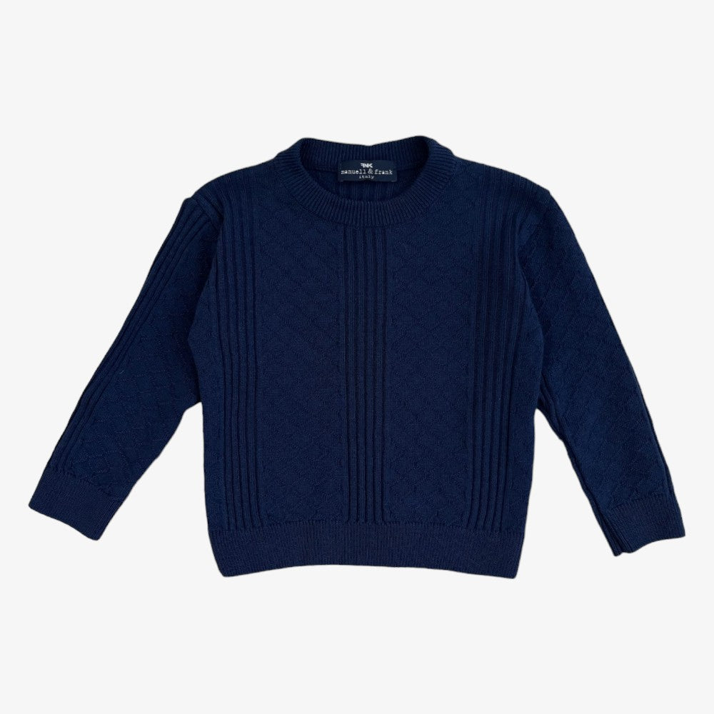 Crew Neck Sweater - Royal