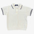 Polo - White & Navy