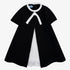 Pleated Detail Dress - Black