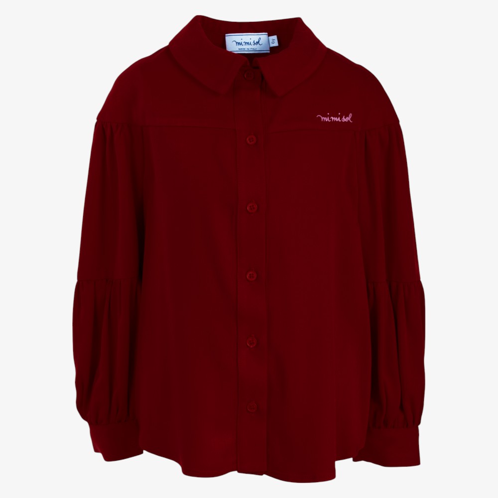 Twill Shirt - Bordeaux