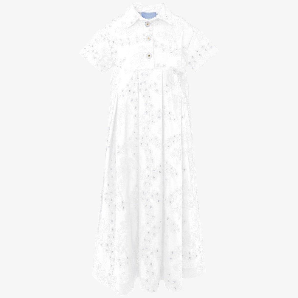 Embellish Dress - White